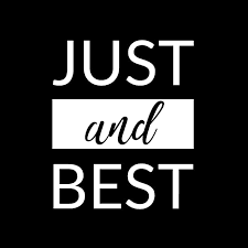 Just and Best logo